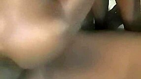 horny homemade couple licks shaved pussy before doggystyle