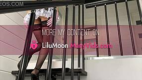 three hot teens lilu moon lana red monica white share big dick fun