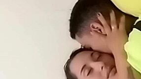 a sexy couple relaxes intimately on the bed sharing close moments together in their private space