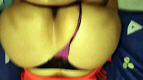 Chubby latina stepmom fucks stepson's friend doggystyle deep