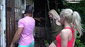 ever wonder what happens behind the scenes with hot real estate threesome?