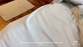 i'm alone with stepdad and his massages turn wild with his yummy cock