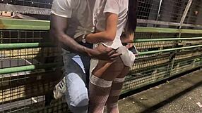 ever fisted a slut bareback on a moving avenue before we almost got caught?
