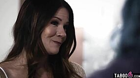 Landlady MILF Serena Siren Seduces Teen Tenant Jewelz Blu Into Panties Licking and Scissoring Frenzy!