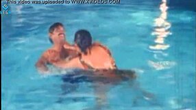 i'm watching this unmarried hot indian couple tease their big tits at the pool