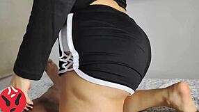 horny stepmom massages stepson's balls in steamy homemade tease