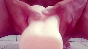 Monster cock creampies taiwanese fuck doll after wild masturbation!