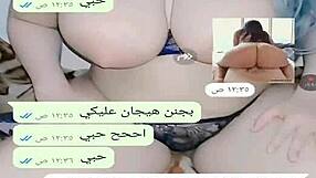 yemeni milf wife spreads pussy in hot webcam