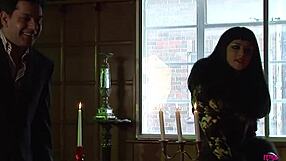 whoa, sexy addams family in retro costumes go wild with passionate orgy riding and blowjobs 😍🔥