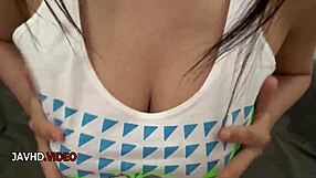 saki sudou dives into steamy threesome with tempting kisses and sucks