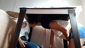 Wanna hide under table and finger ourselves from stepparents??