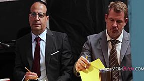 i'm powerful nympho milf fuckin' these cops hard durin' interrogation