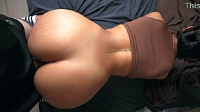 horny stepsister hits gym returns begs stepbro for rough pussy fuck