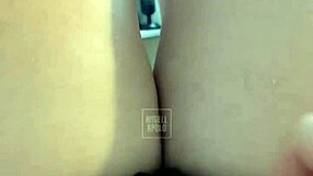 the cute big-ass princess spreads her pink pussy close-up for soft teasing fun