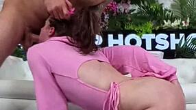 Whoa, Slutty Maddie Wren Takes Nade's Nasty Sloppy Anal And Cum Facial!