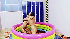 what if romana and tammie rubbed naked in a steamy bath?