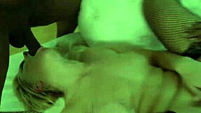 cuckold watches big titted blonde wife bent over banging four guys with cumshots and deepthroats