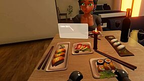 i peek at elise's vr peepshow pussy play