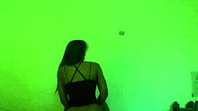 Sexy ebony mounts thug's monster black cock riding hard in dorm