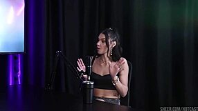 debora andrade swings with bisexual group in sheer red lingerie using toys