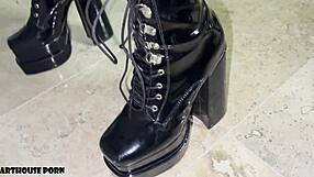 Petite Colombian Nun Squirts Wild and Drains Cock Completely