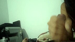 groping tight 18 year old latina's small natural tits convincing her for homemade anal sex