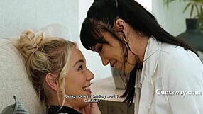 i visit as busty doc and end up licking patient's pussy scissoring