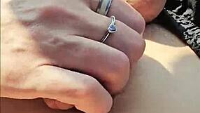 Driftwood Barefoot Kontessa Beach Handjob Cumshot Orgasm Outdoor