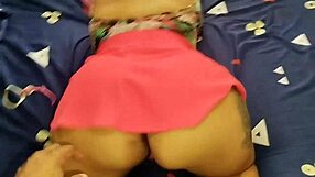 Chubby latina stepmom fucks stepson's friend doggystyle deep