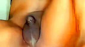 Caged Shemale Fucked Anally To Intense Orgasm