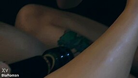 this bitch smothers you with pussy and toes til you beg??