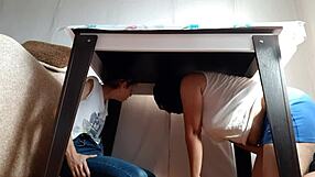 Wanna hide under table and finger ourselves from stepparents??