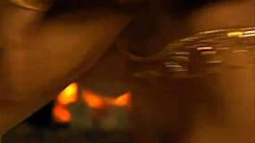 an indian couple dives into exotic anal massage turning intimate interracial sex