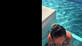 exotic asian gf moans giving deepthroat public bj at costa rica infinity pool