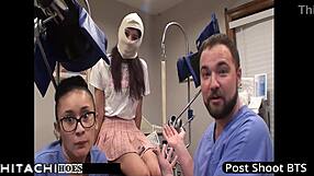 I get hitachi orgasms from the nurse as her patient guinea pig