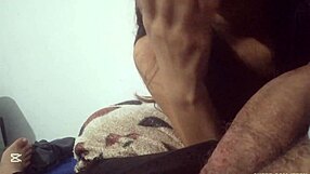 groping tight 18 year old latina's small natural tits convincing her for homemade anal sex