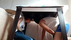 Wanna hide under table and finger ourselves from stepparents??