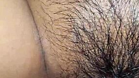 Creamy latina bent over doggystyle dripping wet tight pussy