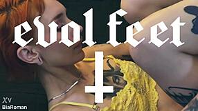 this bitch smothers you with pussy and toes til you beg??