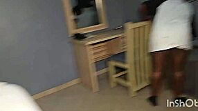 i sneak in to fuck the oiled house help while wife chills nearby