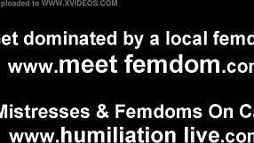 now eat this hot load of cum for me in this b cei humiliation game