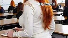 finally out friendzone into hot leather jerkoff dream with her