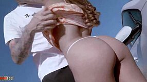 I'm fucking young skinny michy perez's tight pussy roadside with kevin