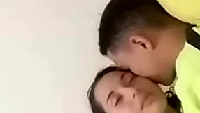 a sexy couple relaxes intimately on the bed sharing close moments together in their private space