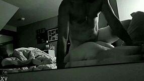 Amateur teen gets bent over doggystyle by stepdad with big tits and tattoos