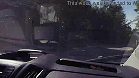 hitchhiking mina takes 6on1 bwc atm dap rough gapes pee shower cum swallow