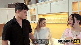 Mommy4K Shaving Mature Pussy Leads to Steamy Bathroom Pounding!