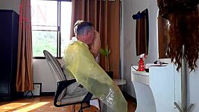 imagine this curvy nudist housewife barber ripping clothes for juicy pussy tease outdoors?