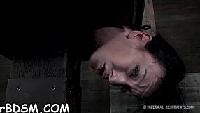 hey check out this beauty getting bound and fucked hard