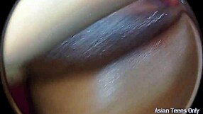 huge cock stretches giant pussy spied through the wall